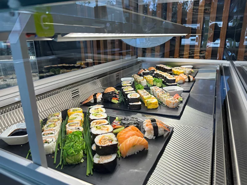 Cossiga Showroom sushi