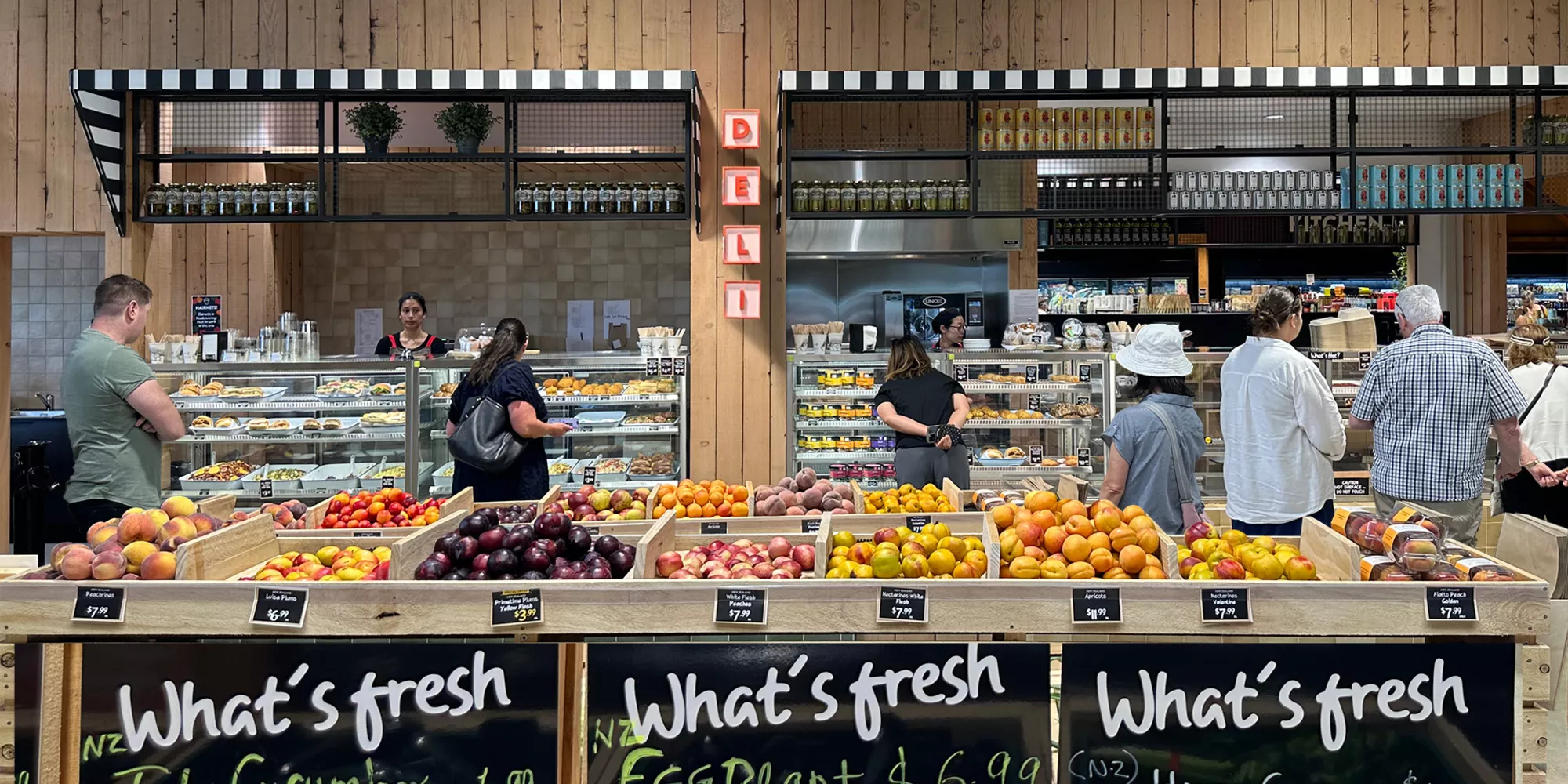 Cossiga Food Display Cabinets on display at Farro.